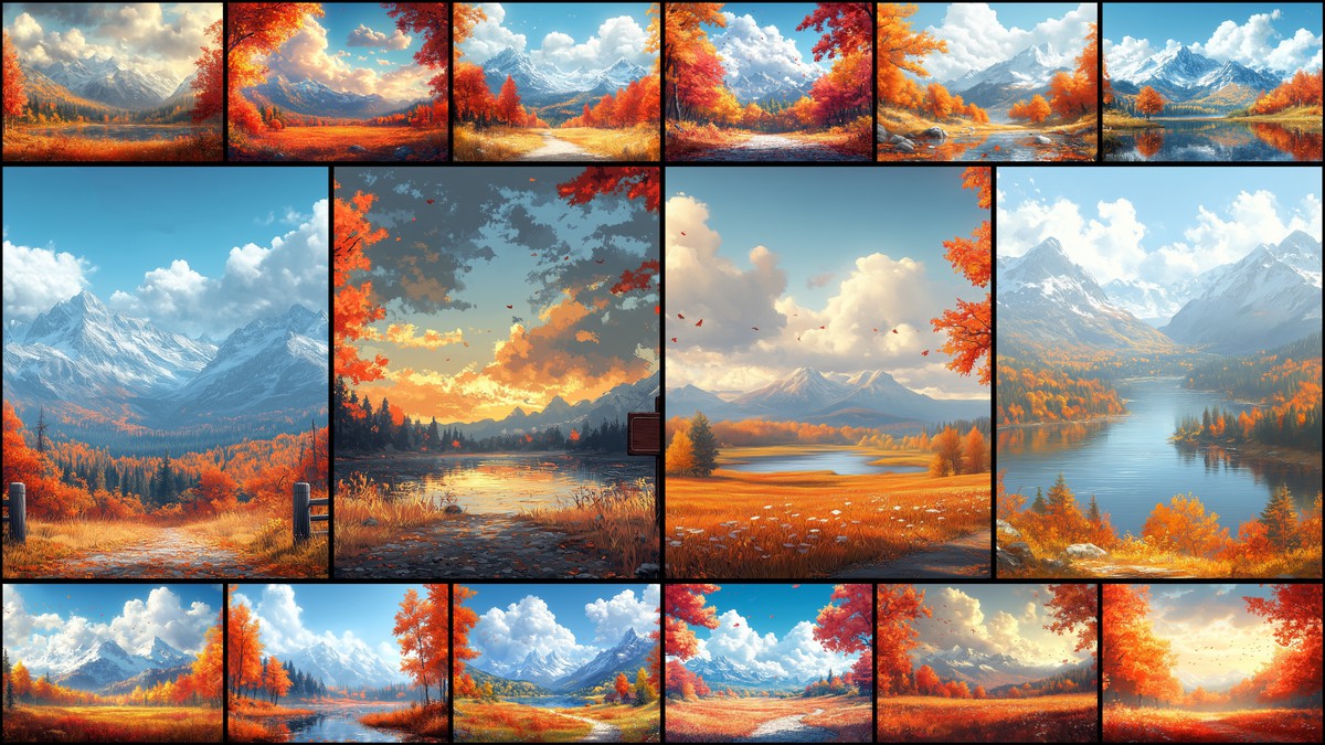 2D Backgrounds Huge Pack
