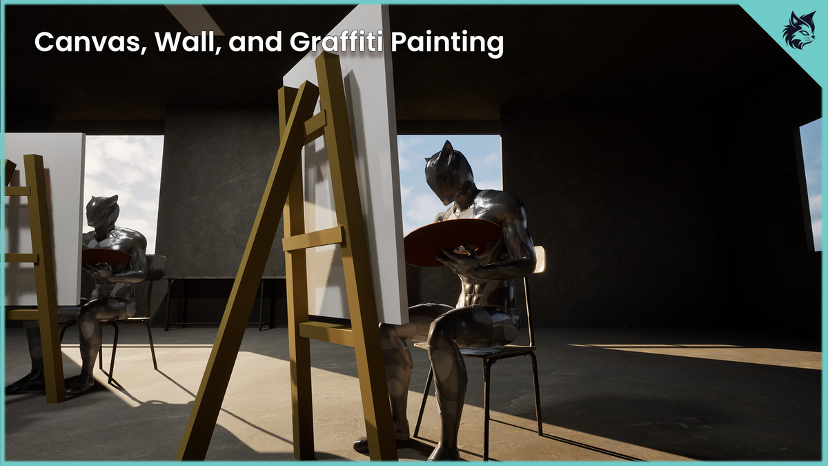 Artistic Painter Animation Pack