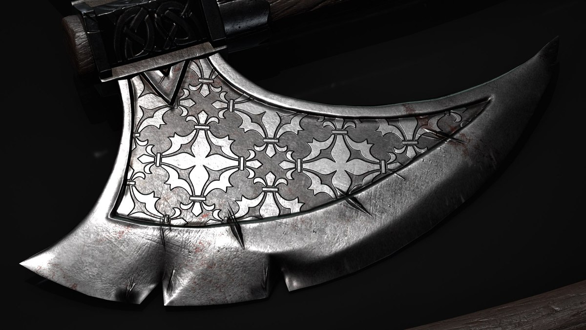 Realistic Battle Axe