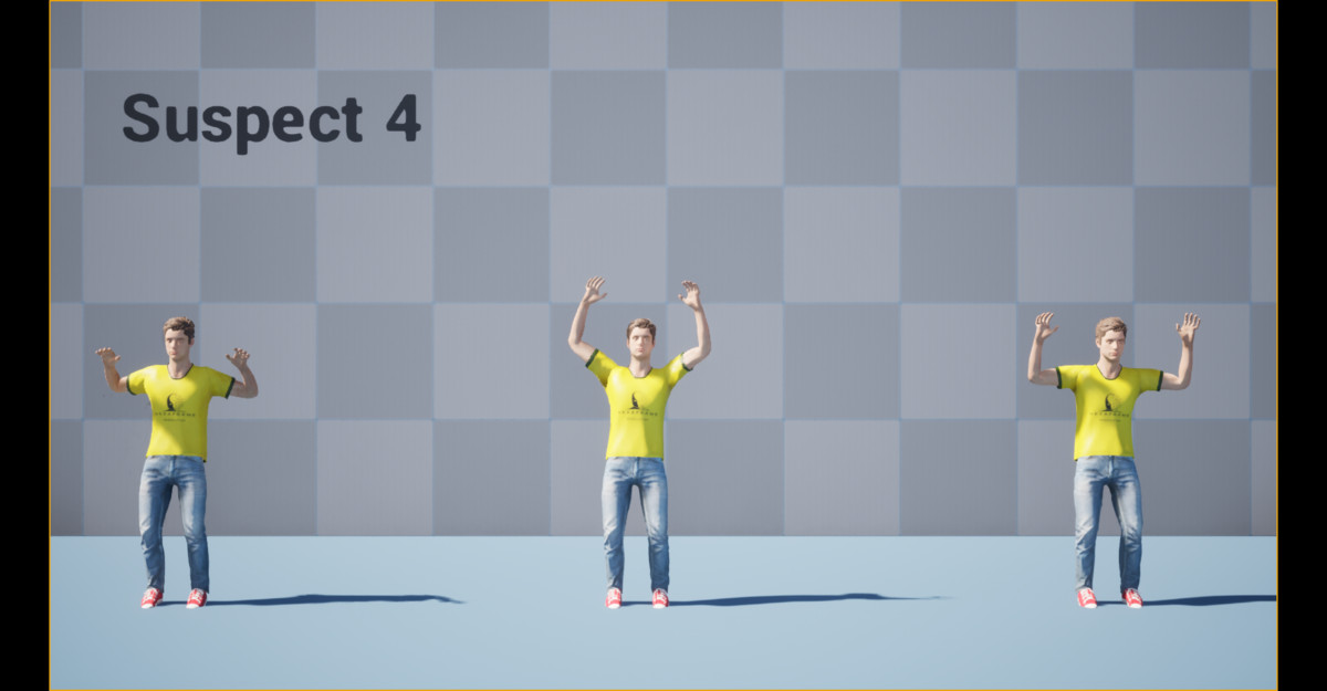 Crime Suspect Animation