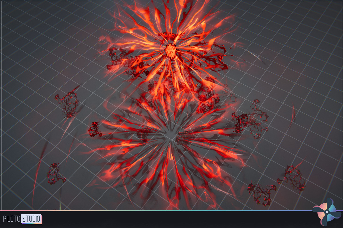 Realistic Crimson Spells VFX