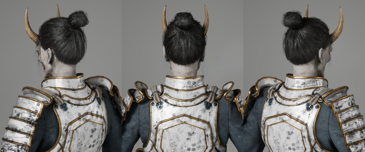Oni Samurai Character