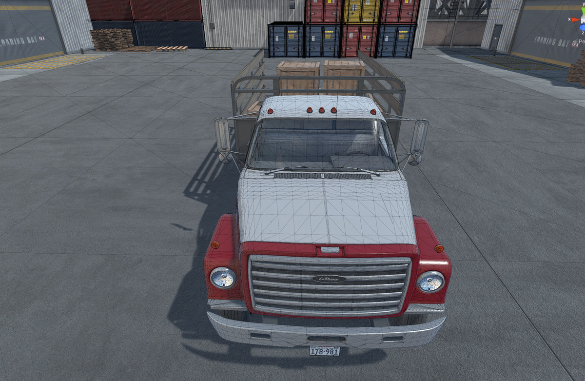 80s Stakebed truck