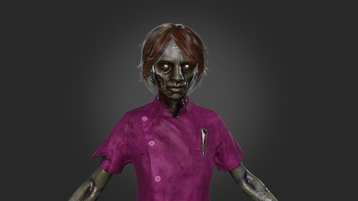 Zombie nurse_woman