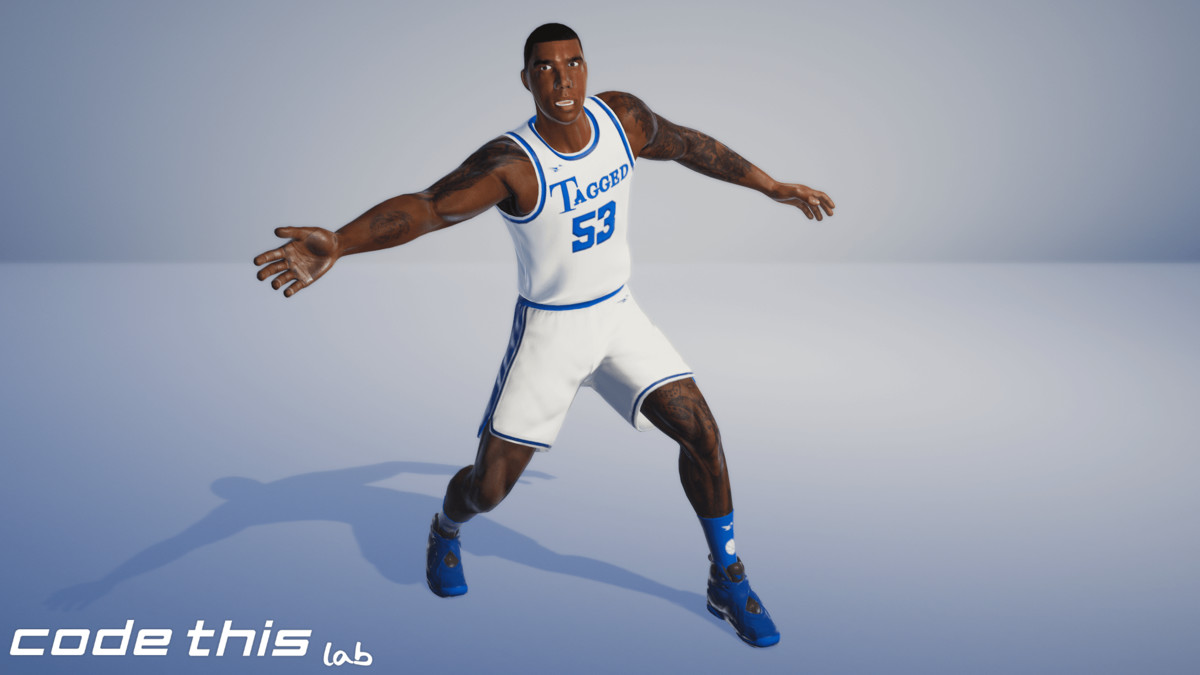 Basket Player Animated