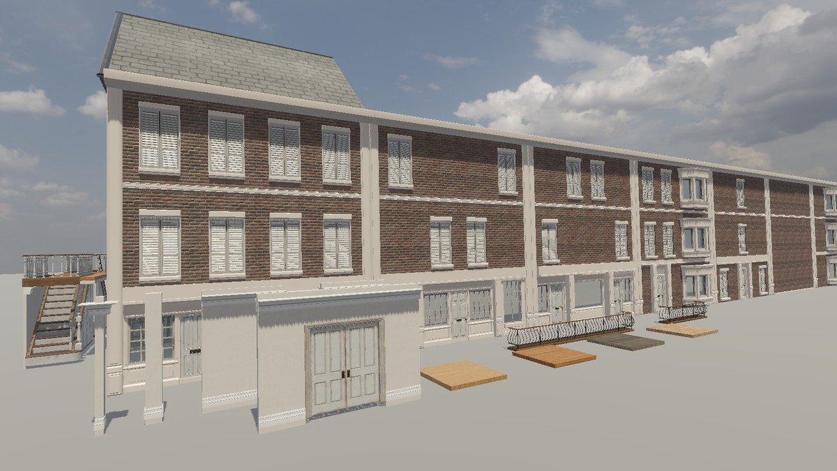 Modular Georgian Walls