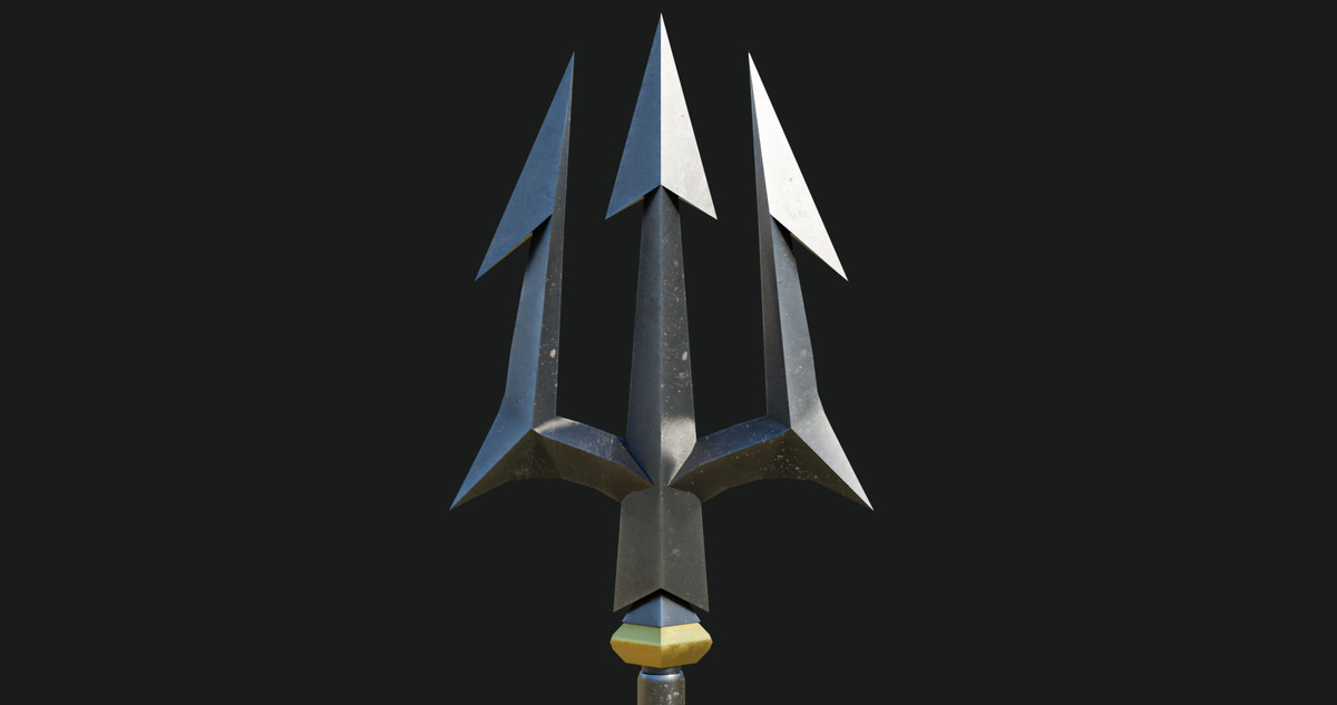 Trident Medieval Sliver URP and HDRP Textures