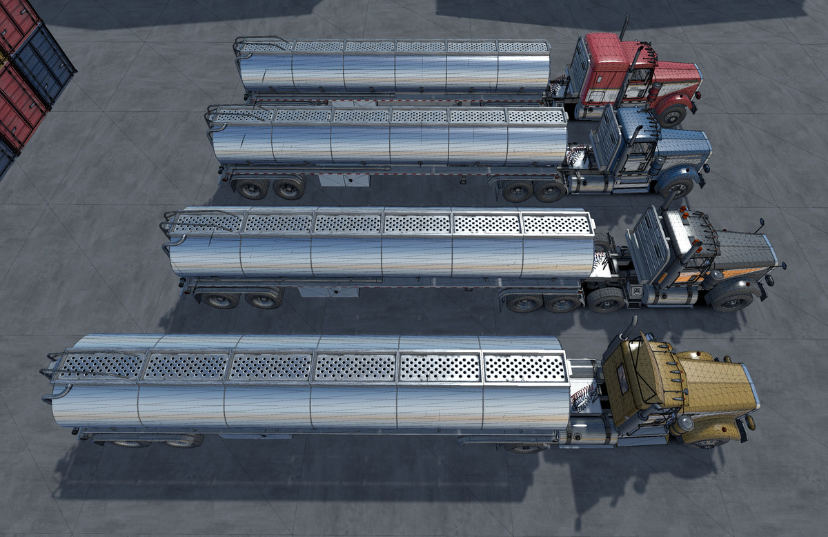 80s Semitruck Tanker