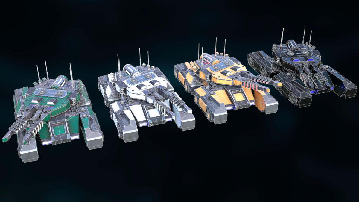 Sci-Fi Tanks Bundle