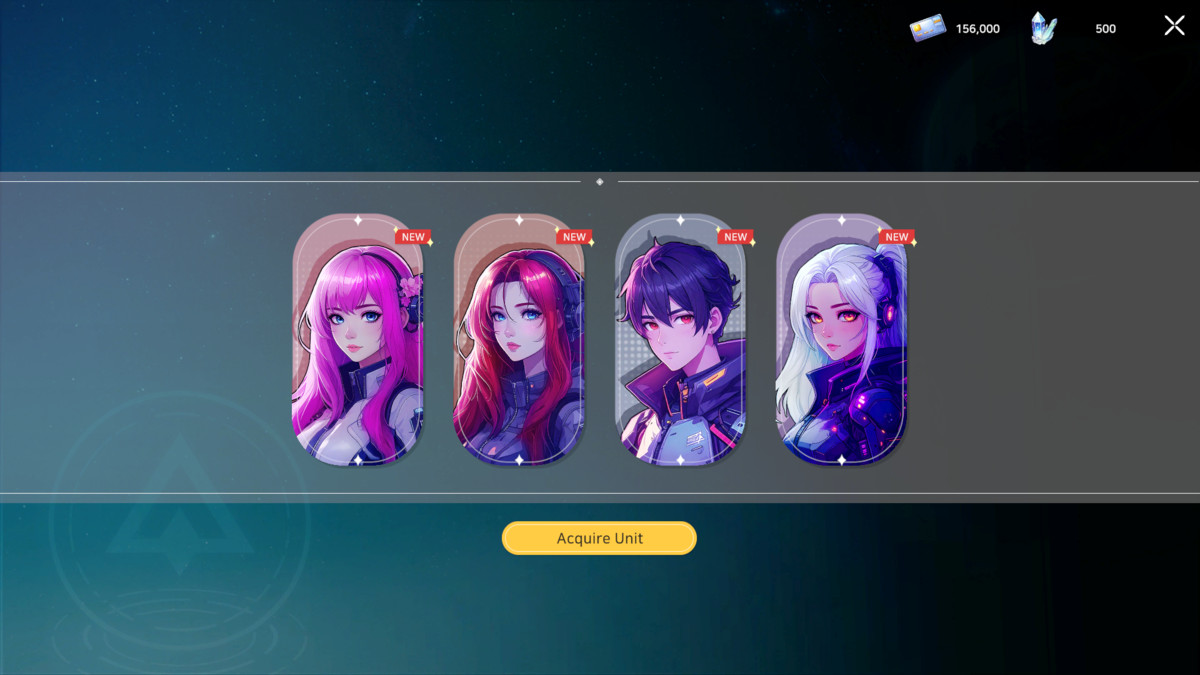 Sci-Fi Turn-Based UI