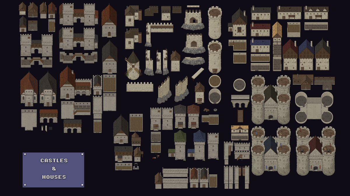 Pixel World - Castles and Dungeons
