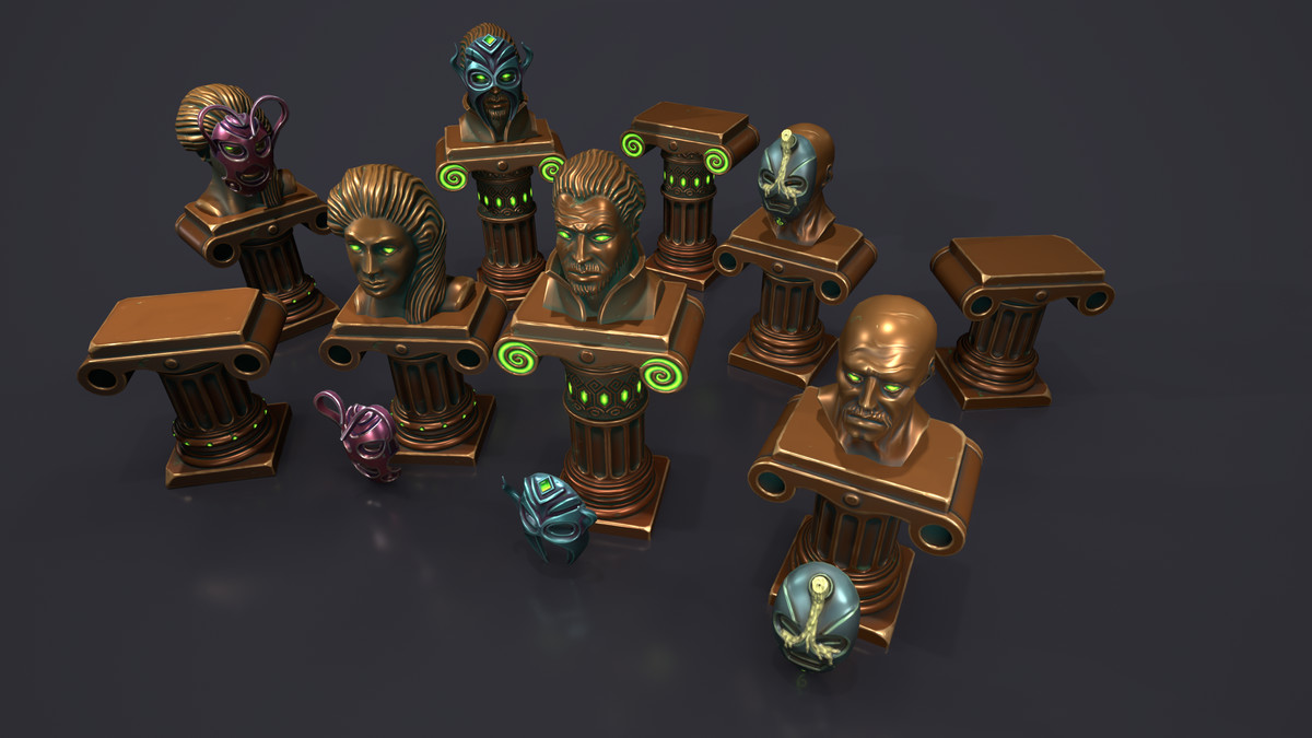Fantasy Statues 2 Pack