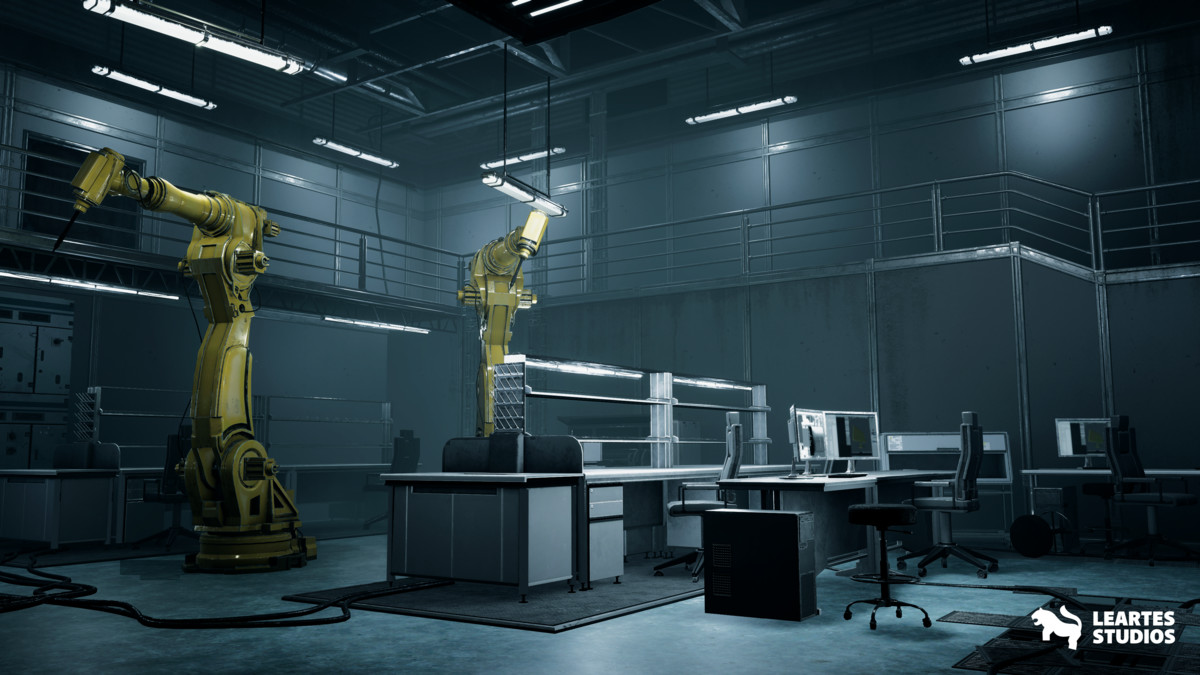 Sci-Fi Laboratory Environment