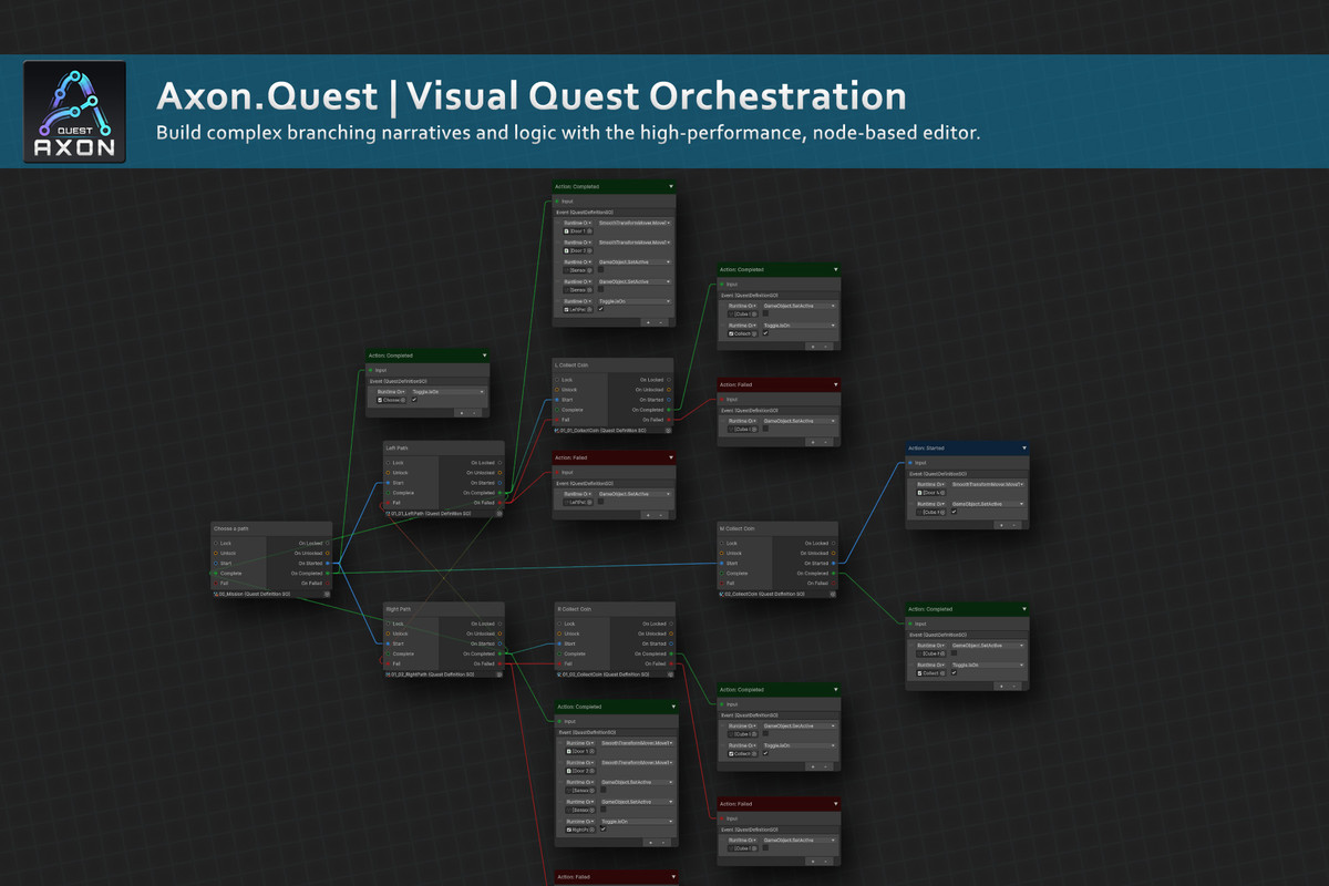 Axon.Quest - Node-Based Quest Framework