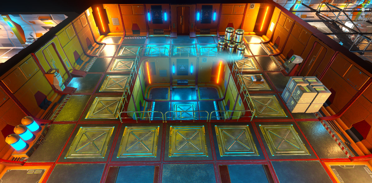 Sci-Fi Top-Down Facility Generator