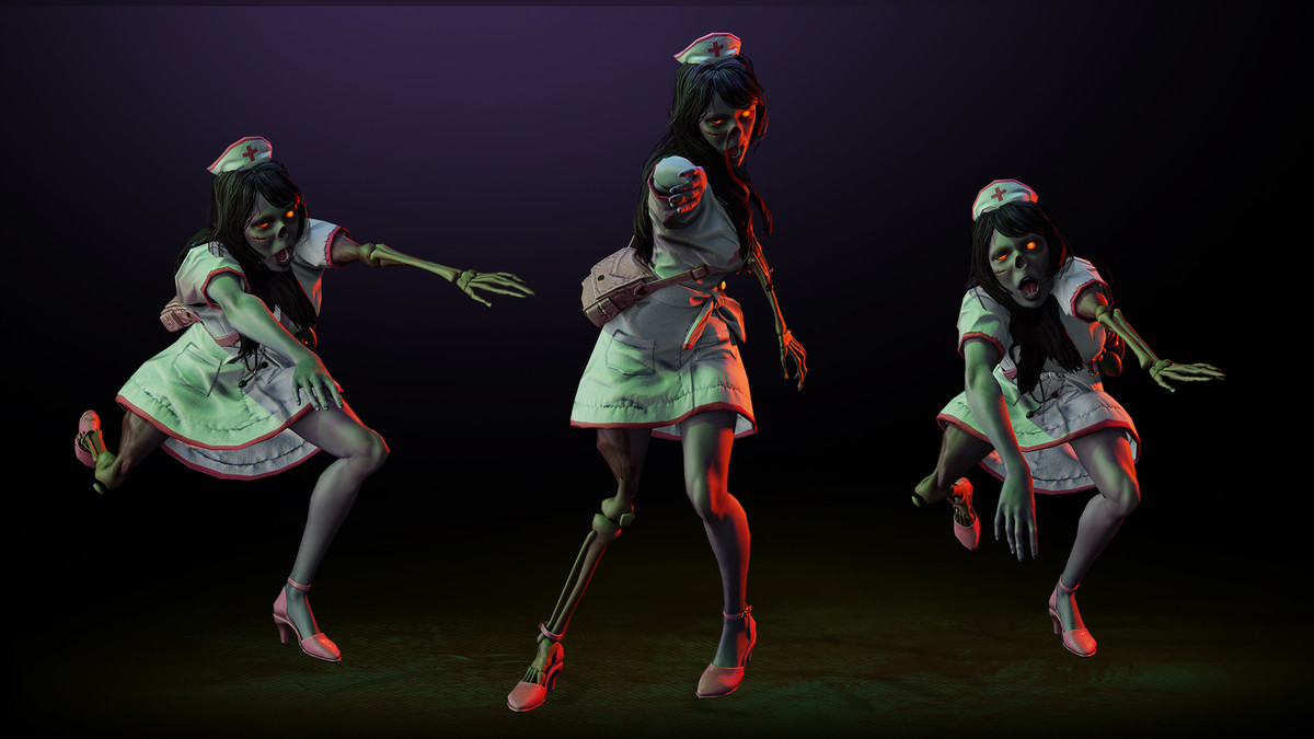 Zombie Nurse | Character Enemy Mobs