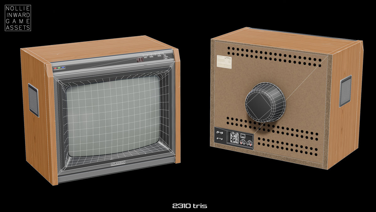 80s TVs Vol.10 Tabletop Consoles