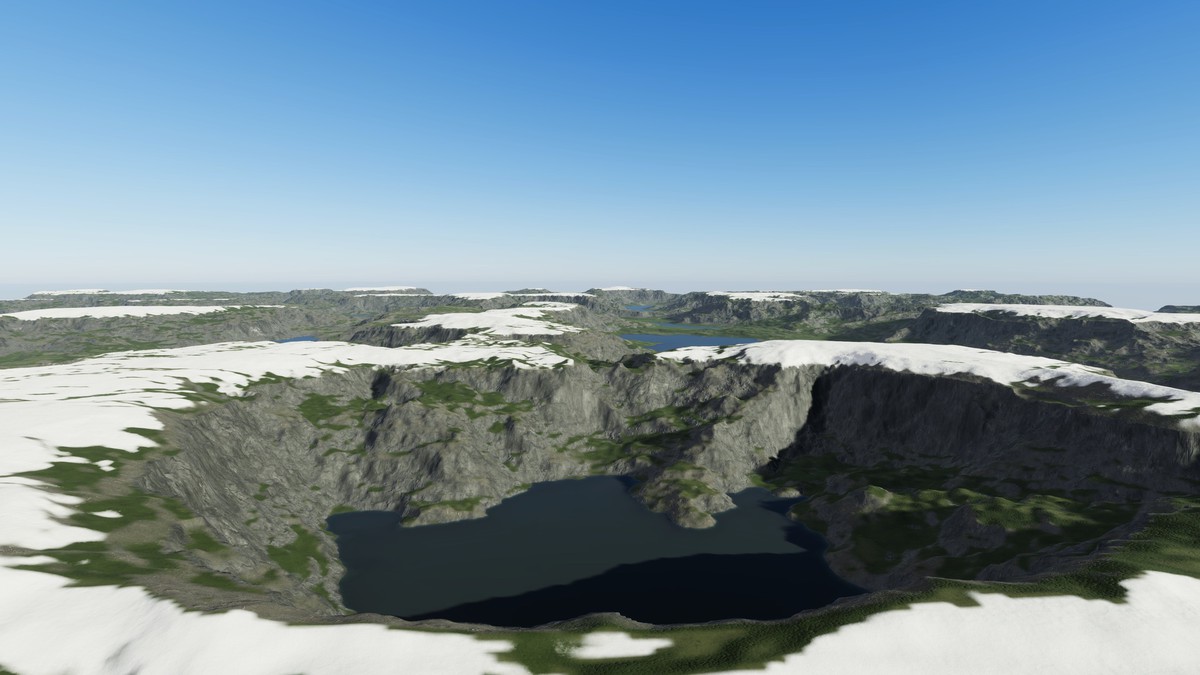 Procedural Terraces 8K & 4K - 51 Terrains