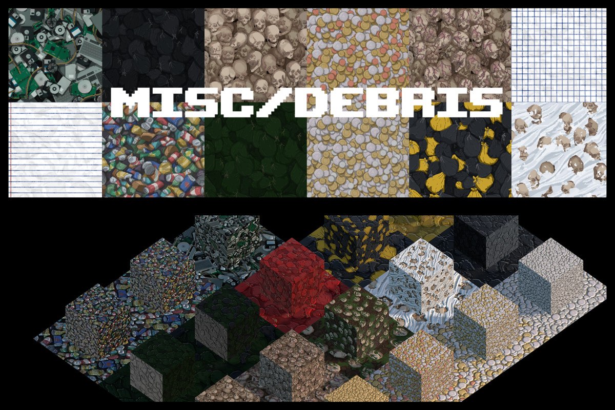Retro Pixel Art Texture Pack