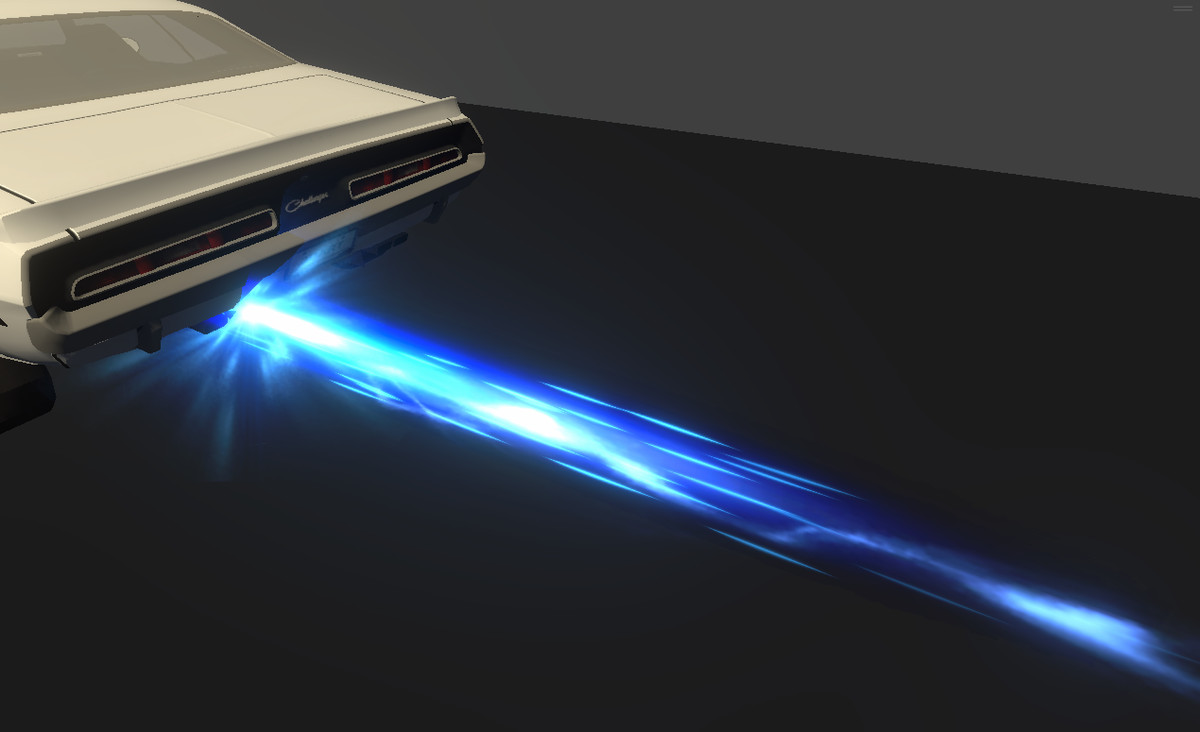 Game VFX - Exhaust jet effect