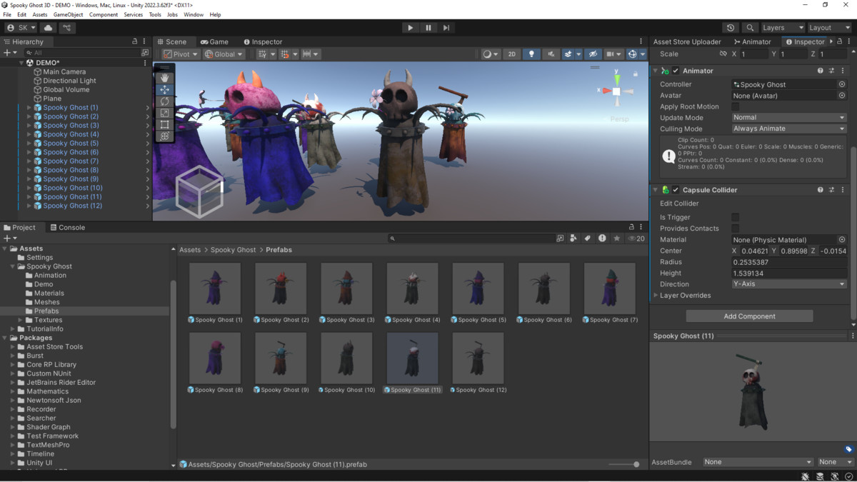 Spooky Ghost 3D