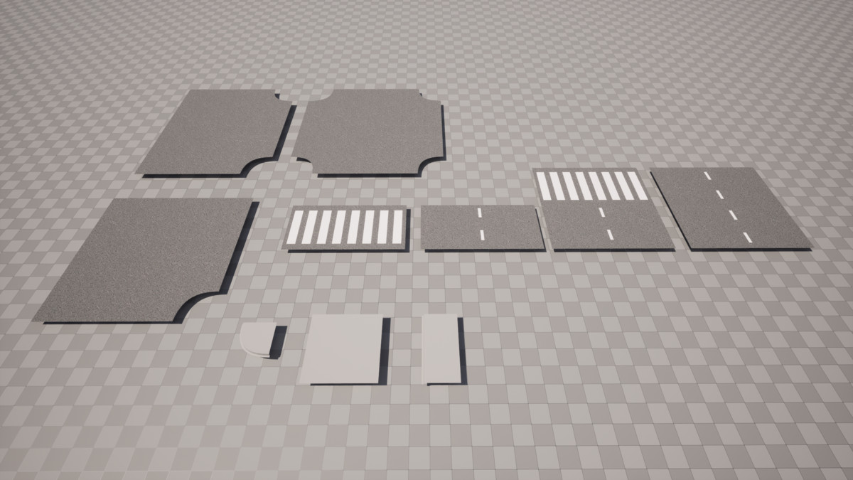 Modular Stylized Cartoon City Pack [Desktop & Mobile]