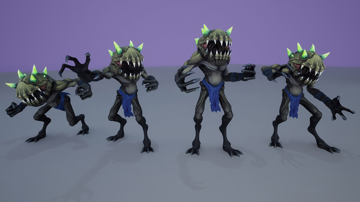 Stylized Cave Monster