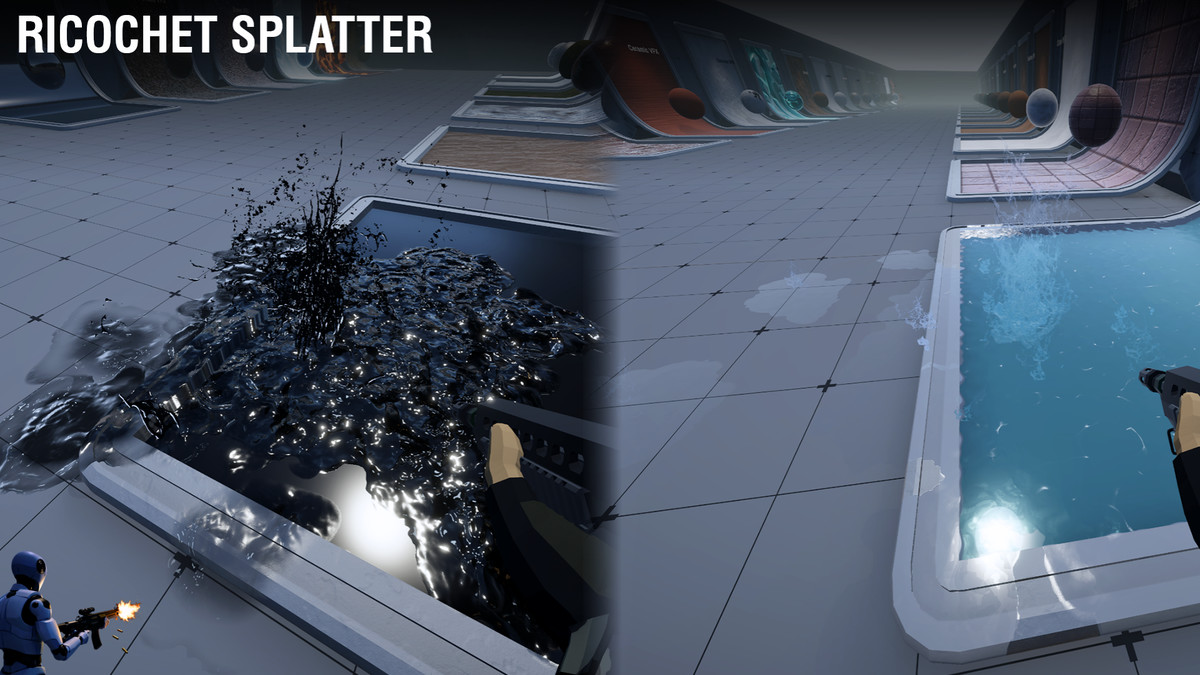 Realistic Gun VFX (Muzzle Flash, Bullet Impact, Ejections, Gun VFX, VFX)