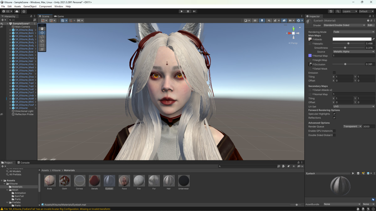 Kitsune Game Ready