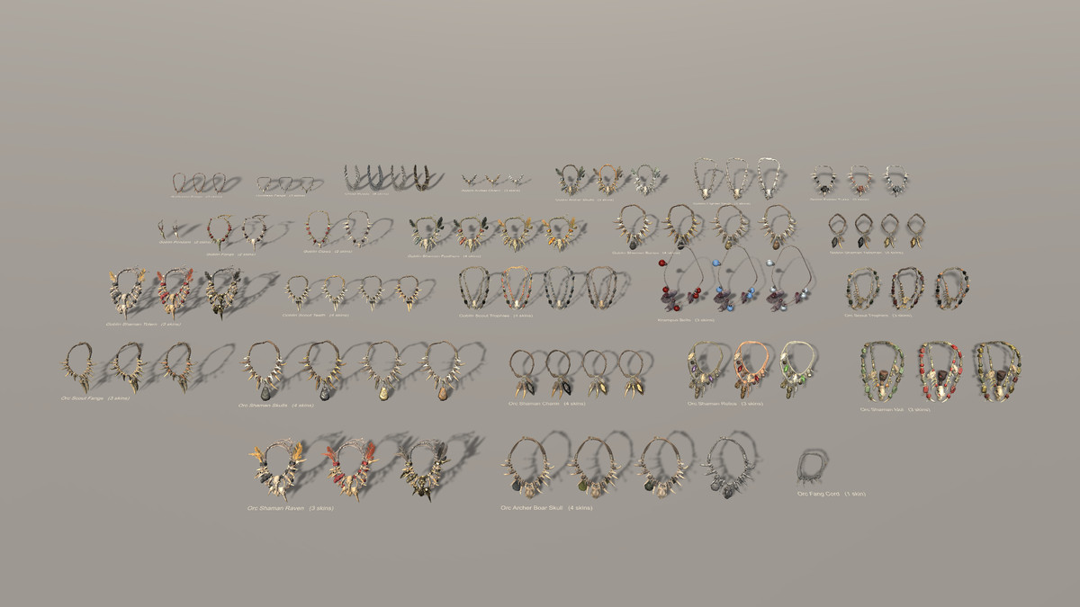Fantasy Tribal Amulets Pack