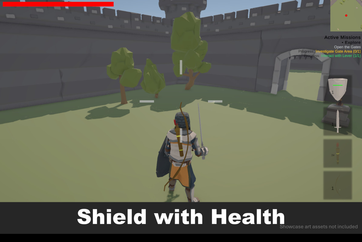 Directional Combat System - AI & RPG