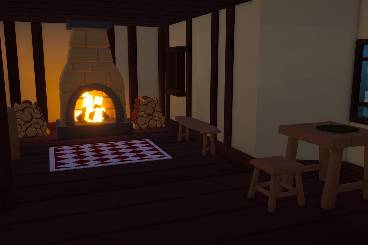 Low Poly Modular Medieval Village Constructor