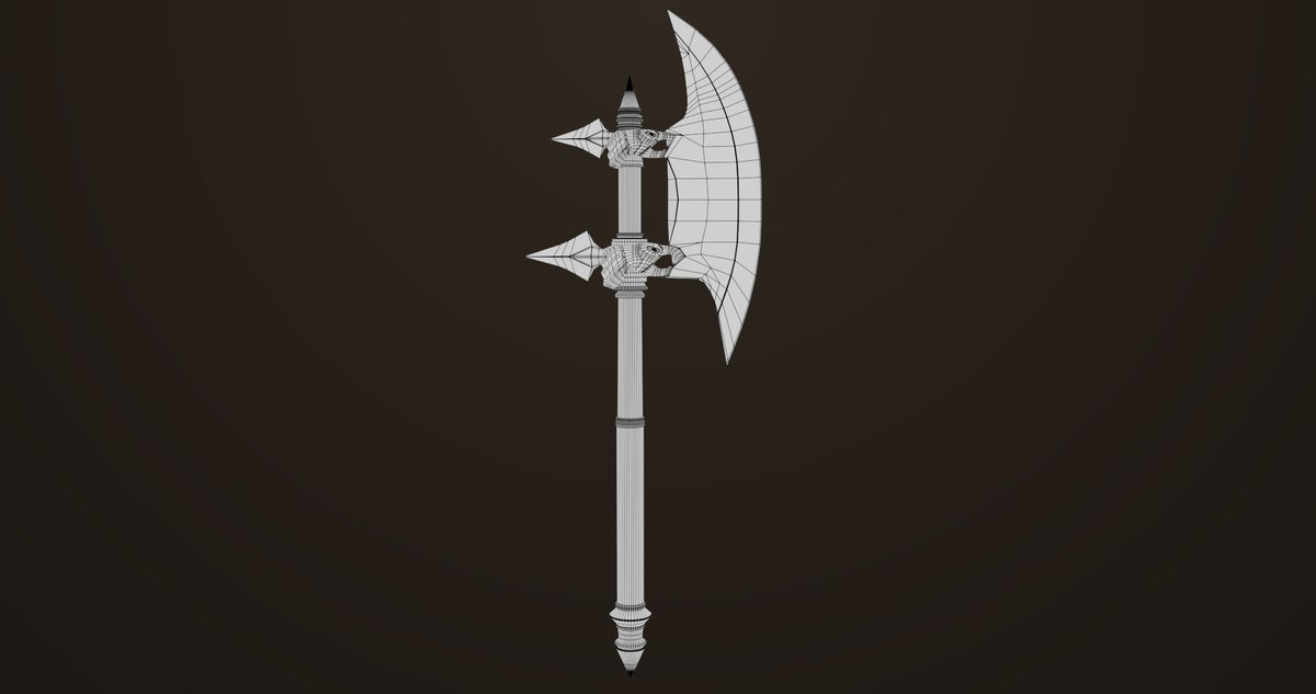 6 Battle Axes Collection 01 URP HDRP Textures