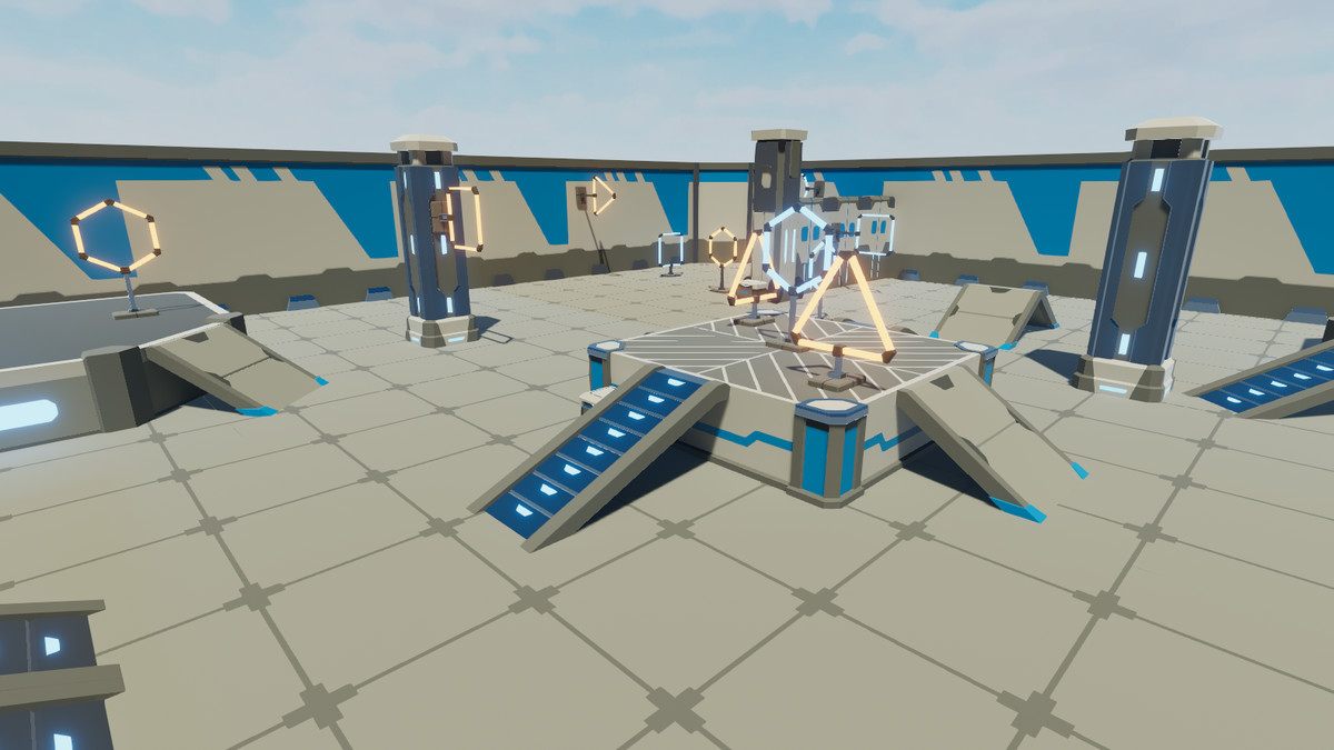 LowPoly Drone Arena