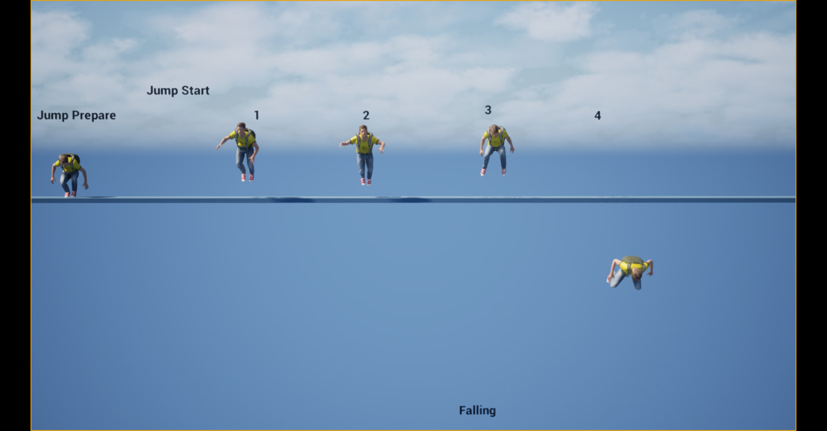 Parachute & Skydive Animation