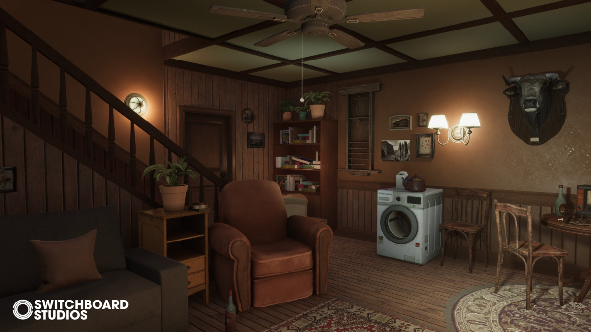 Board Game Room Interior