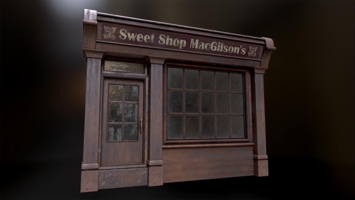 Old English Shop Front