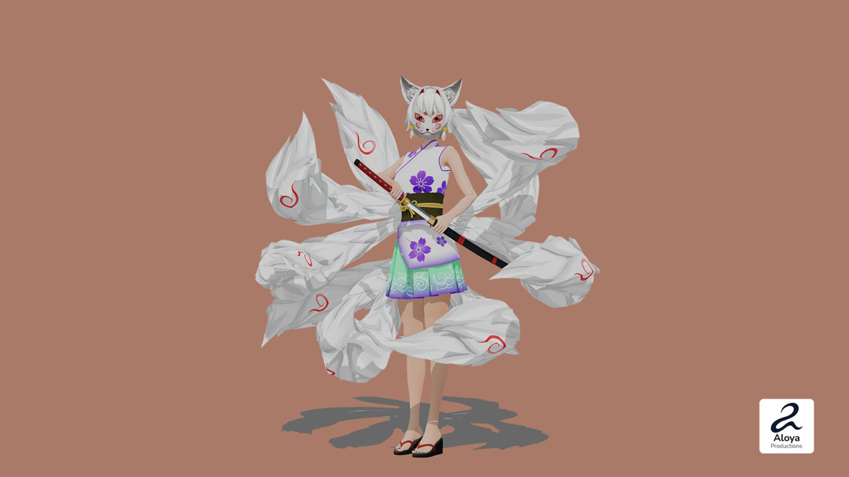 Kitsune / Fox Girl | Anime Character