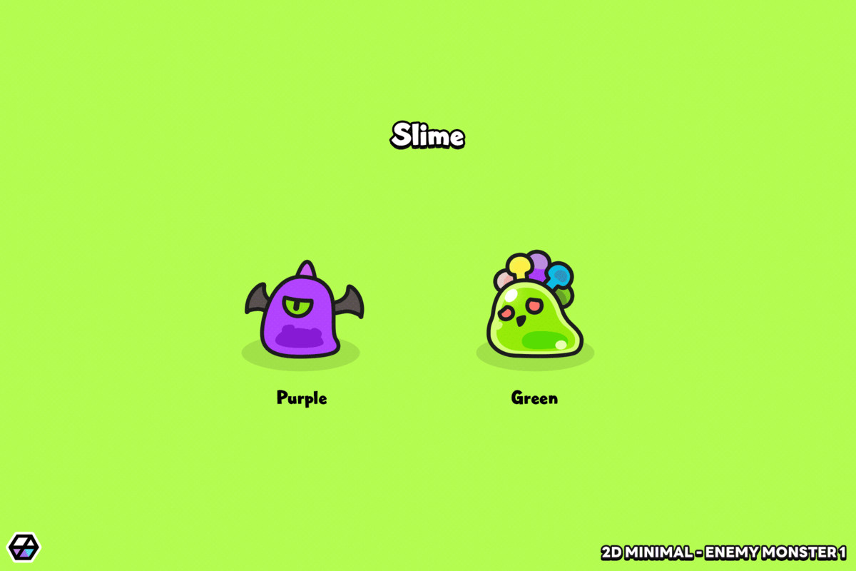 2D Minimal - Enemy Monster1