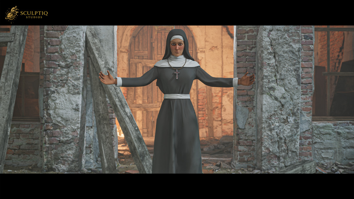 Nun / Possessed Nun - Dual Form Character