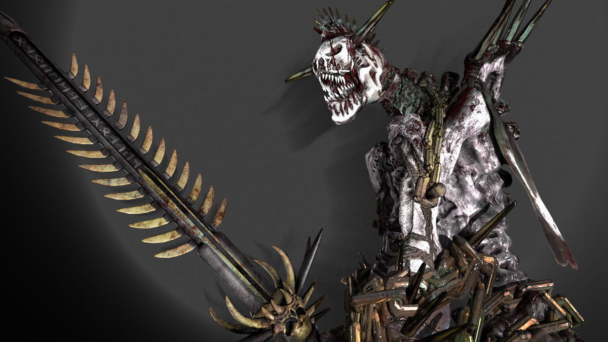 Undead Hell Boss Skeleton