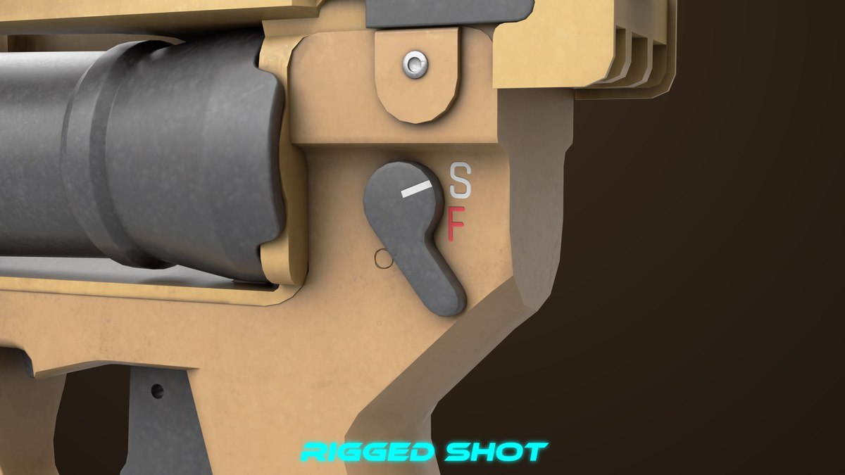 Grenade Launcher 04 Brown URP HDRP Textures