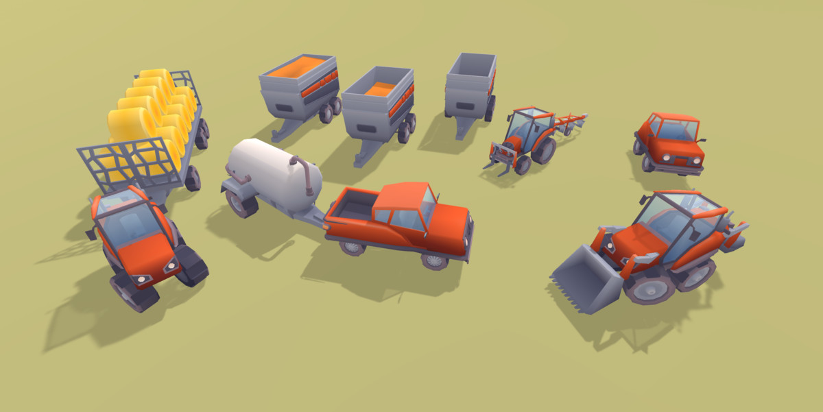 Farm Pack - Vehicles