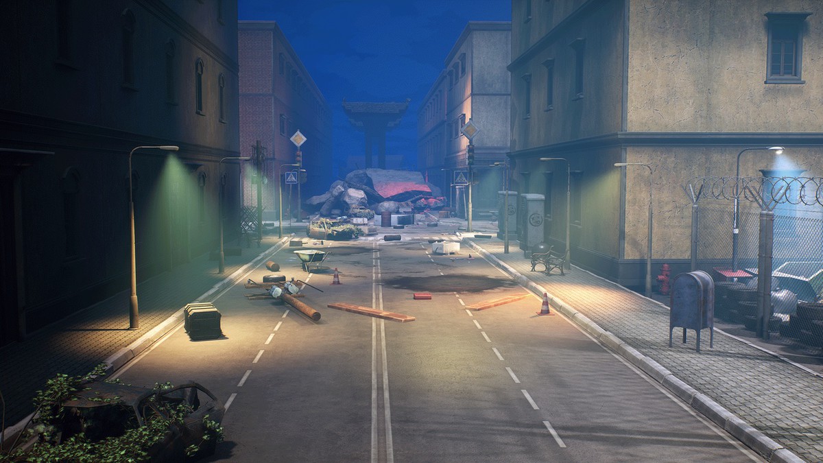 Post Apocalyptic Street