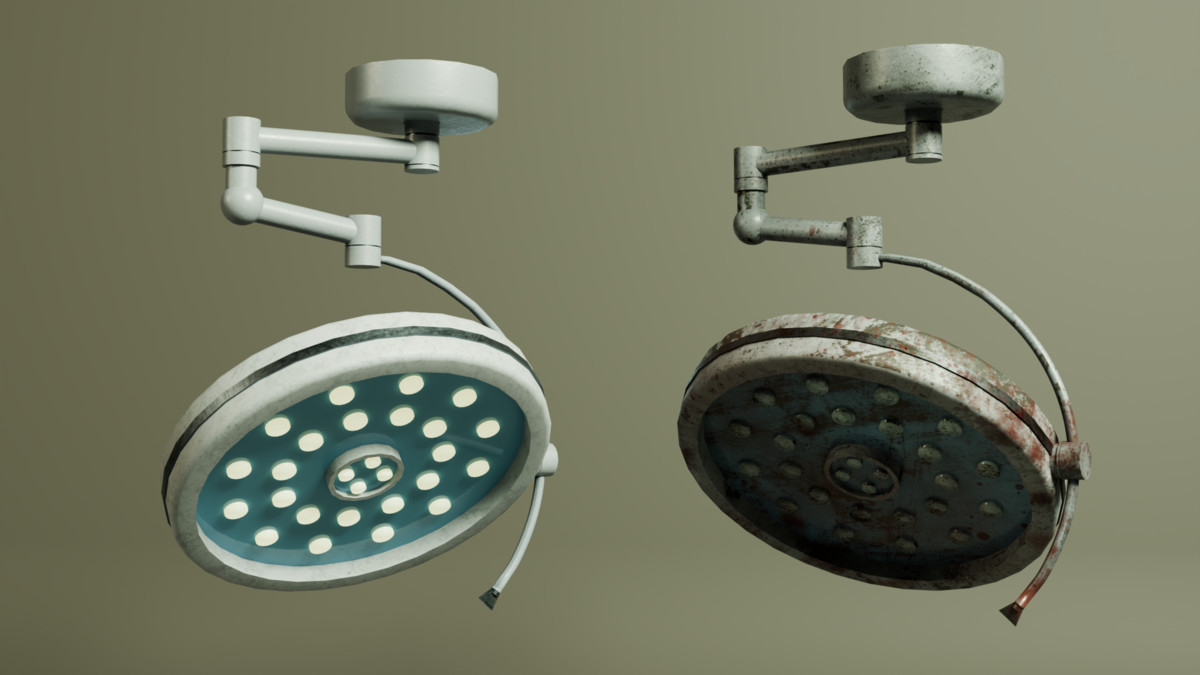 Hospital Clean/Horror Props Pack – Modular Environment | URP/HDRP