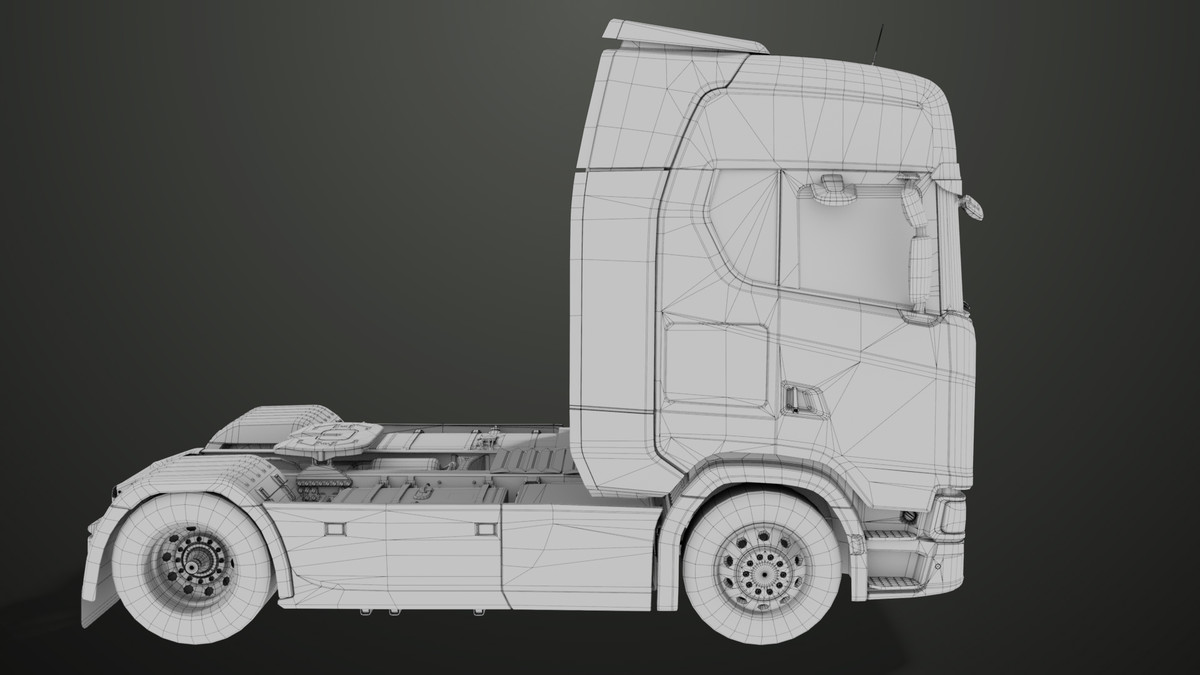 Chassis 06 Generic White URP HDRP Textures