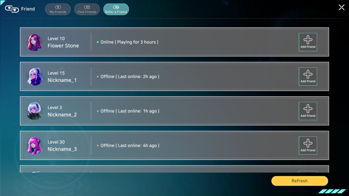 Sci-Fi Turn-Based UI