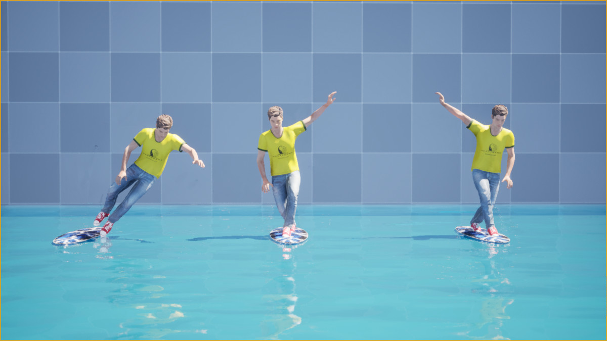 Surfing Animation