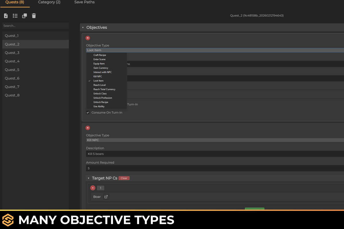 Spark Bundle 2: Quests, Progression, Classes, Profession, Races, Spellbooks
