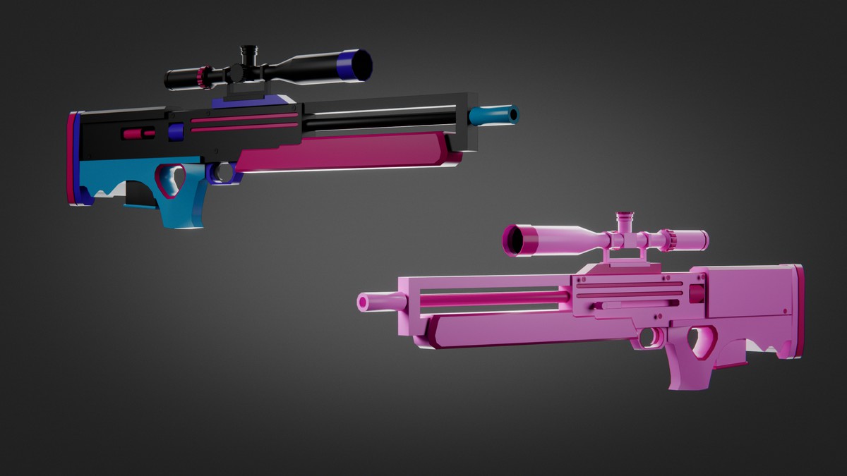 Weapon Color Skins Pack — 230 Variations